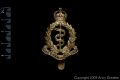 <b>Royal Army Medical Corps (King's Crown)</b><br />From 1660 to 1898 medical services were provided to the British Army by a Medical Officer (or Regimental Surgeon) with a Warrant Officer as his Assistant Surgeon appointed to each regiment, which also provided a hospital.<br>This regimental basis of appointment for Medical Officers continued until it was abolished in 1873.<br>The Royal Army Medical Corps was formed in 1898 when officers and soldiers providing medical services were incorporated into one body.